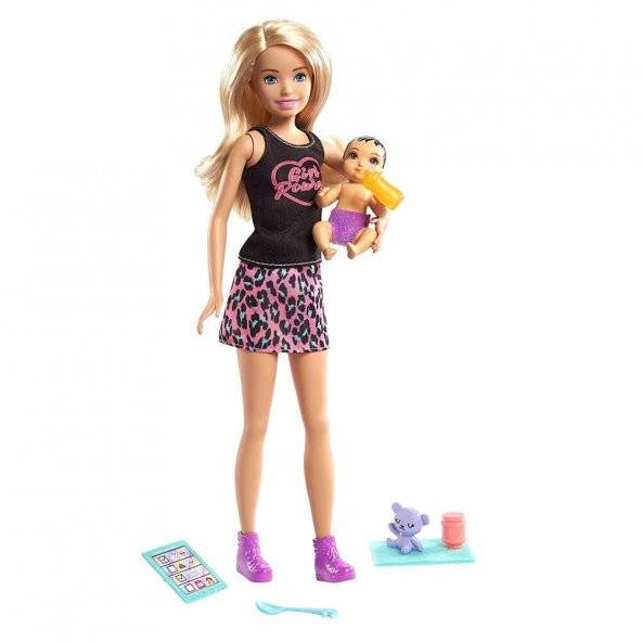 Barbie Bebek Bakıcısı Skipper Bebek Serisi - GRP10-GRP13