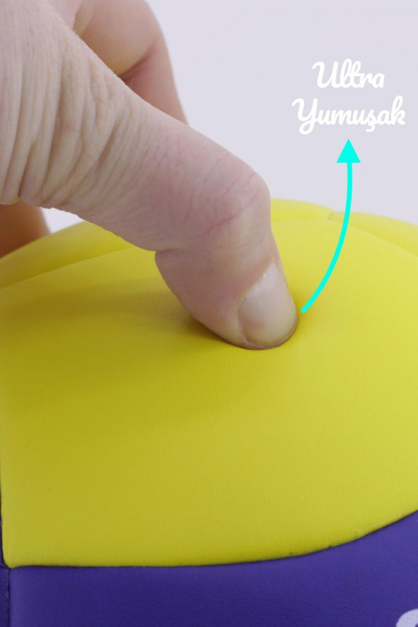 Voleybol Topu Swirl Soft Touch Yapıştırma Yumuşak Yüzey 8 Panel 5 Numara Kırmızı - 5