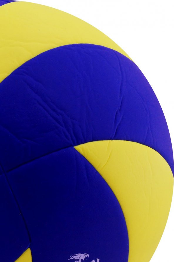 Voleybol Topu Swirl Soft Touch Yapıştırma Yumuşak Yüzey 8 Panel 5 Numara Kırmızı - 6