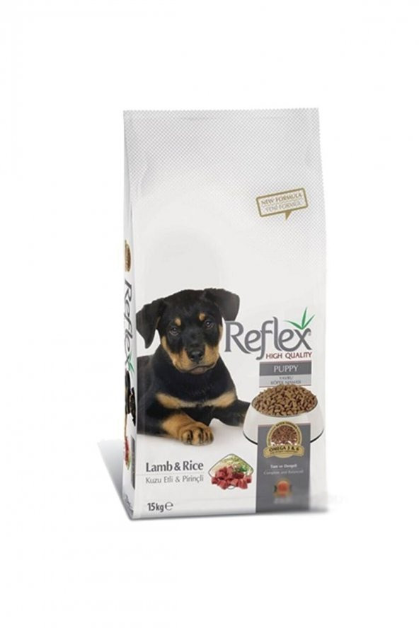 15 Kg Kuzu Etli Pirinçli Yavru Köpek Maması