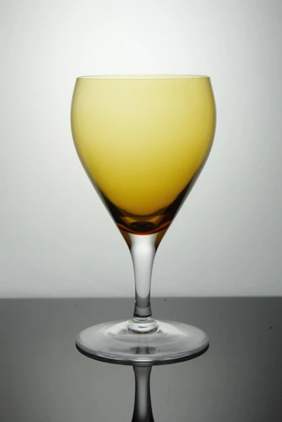 Paşabahçe Denizli Cam El İmalatı Amber Kristal Şampanya Kadehi 1 Adet 1008151 31542 (ÜRÜN ADET SATILMAKTADIR) ürün görseli 1