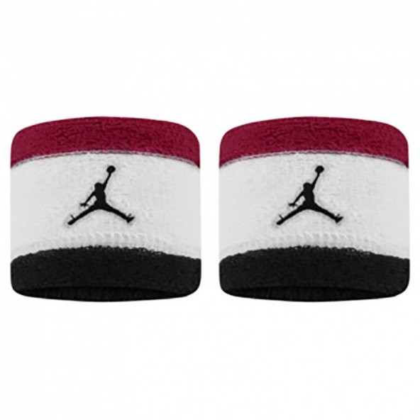 Nike Jordan M Wristbands 2 PK Terry Cardinal Unisex Bileklik