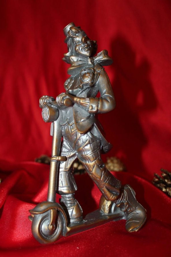 Müzisyen Palyaçolar 3 lü Set Biblo - Resim 8