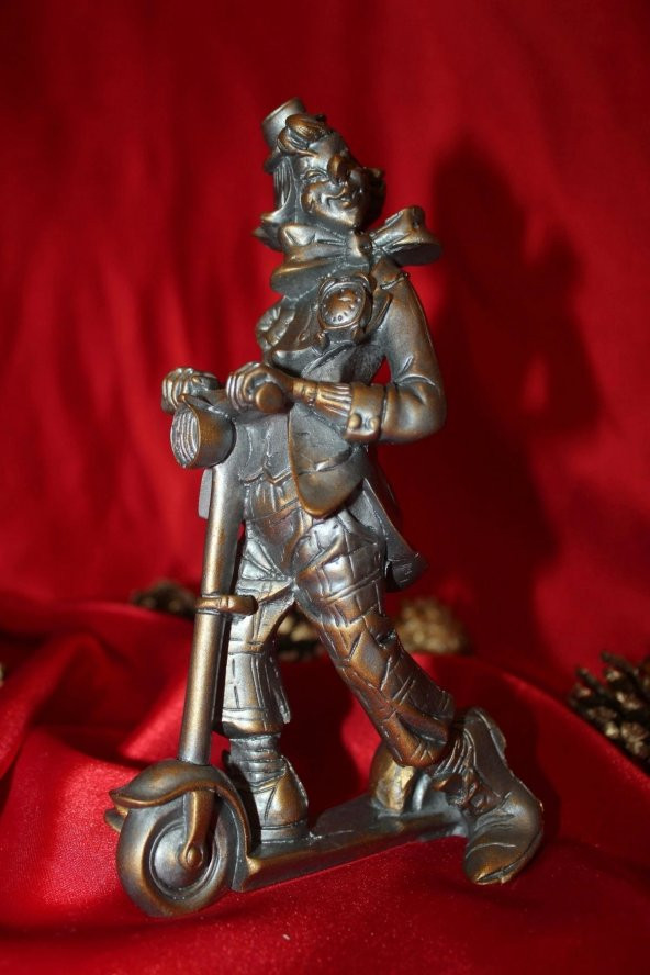 Müzisyen Palyaçolar 3 lü Set Biblo - Resim 9