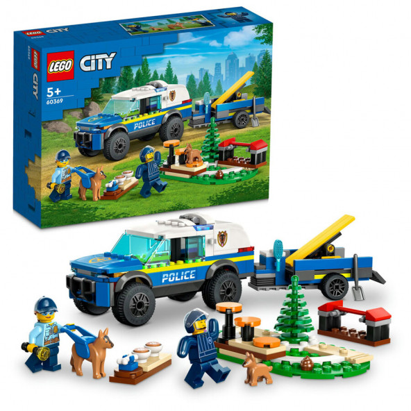 60369 LEGO  City Mobil Polis Köpeği Eğitimi