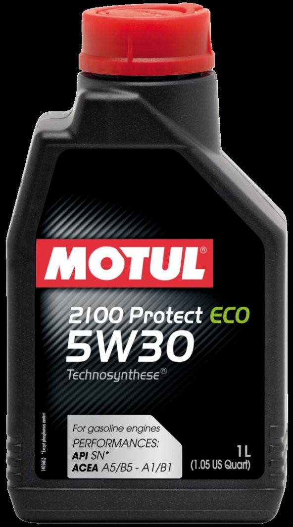 Motul 2100 Eco 5W-30 Motor Yağı 1L