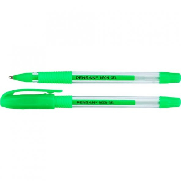 Pensan Neon Gel Kalem 1 Mm Yeşil Pe0229Jkye - 1