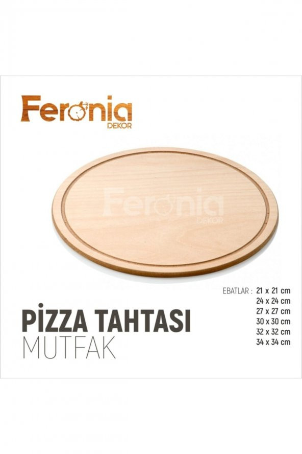 Ahşap Pizza Tahtası  Kesme Tahtası