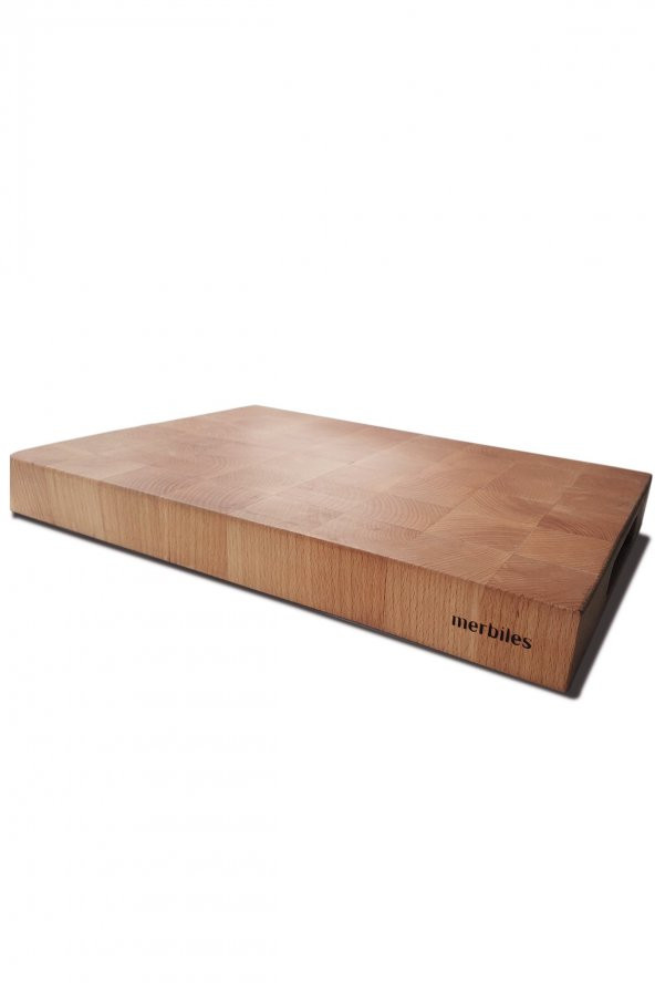 Ahşap Büyük Boy Endgrain Şef Kesme Tahtası End Grain Doğrama Ve Kesim Panosu - 1