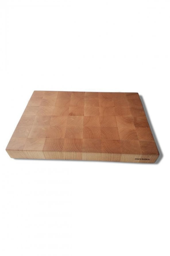 Ahşap Büyük Boy Endgrain Şef Kesme Tahtası End Grain Doğrama Ve Kesim Panosu - 4