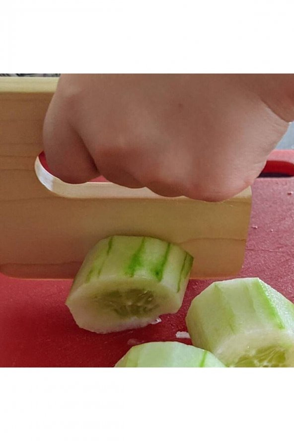 Çocuk Bıçağı Güvenli Ahşap Çocuk Bıçağı - 3