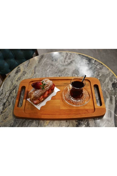 İES Tasarım Ahşap Tepsi - Resim 2