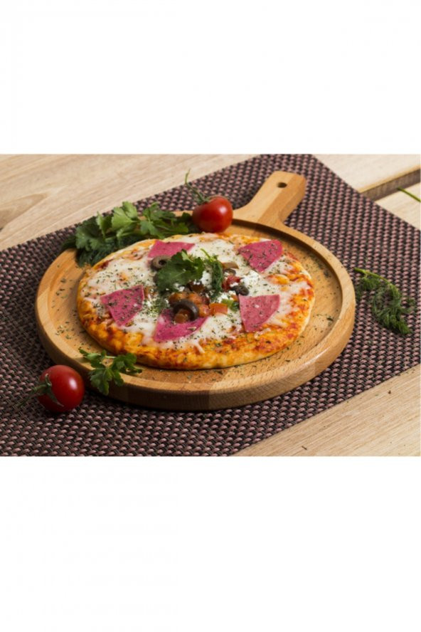 Pizza Sunum Tahtası - Marka Diğer Materyal Ürün Formu Yuvarlak - 2