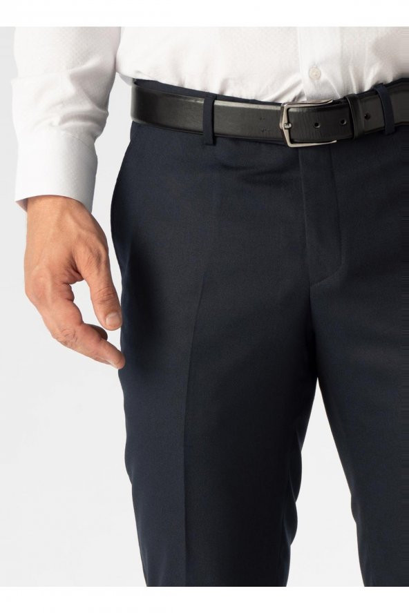 Normal Bel Normal Paça Regular Fit Lacivert Erkek Pantolon Pn1014400294 - 3