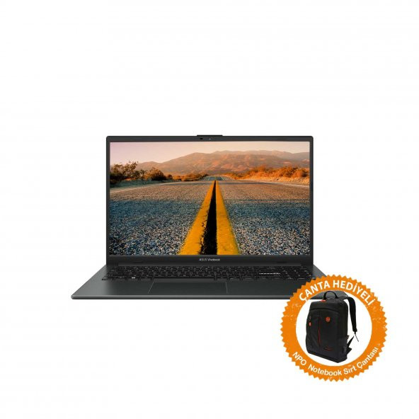 Asus VivoBook Go 15 E1504FA-NJ287A3 Ryzen5 7520U 8GB 1TBSSD 15.6" FullHD W11P Taşınabilir Bilgisayar-CNT004