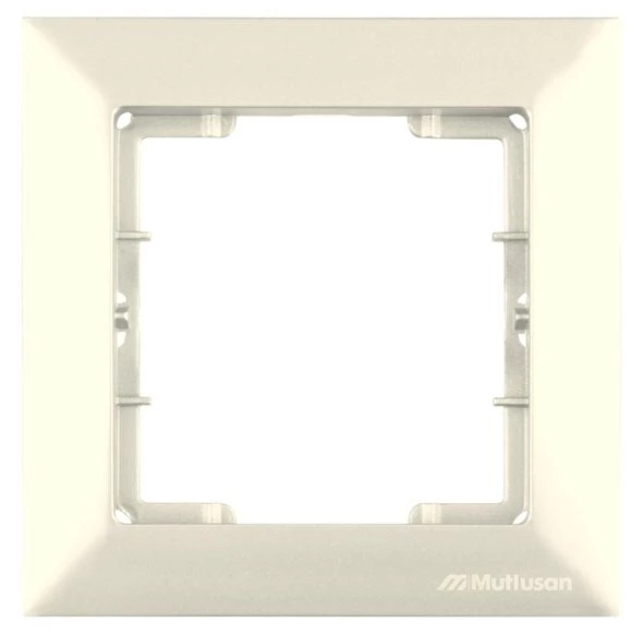 Mutlusan Candela Krem Vavien Mekanizma+Tuş+Çerçeve - 2