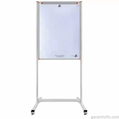 Panda PAN 240 Yazı Tahtası Tekerlekli Ayaklı (Flipkartlı - 65x100 cm)
