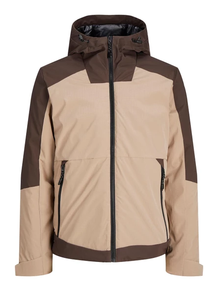 JACK JONES Erkek Kapüşonlu Mont 12238978