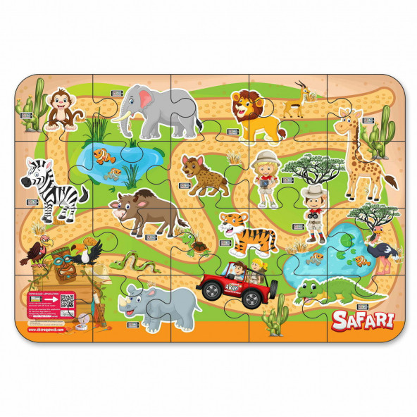 SAFARİ PUZZLE JAGU.