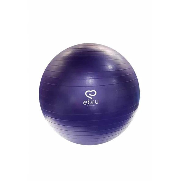 Ebru 65cm Mor Pilates Topu - 7