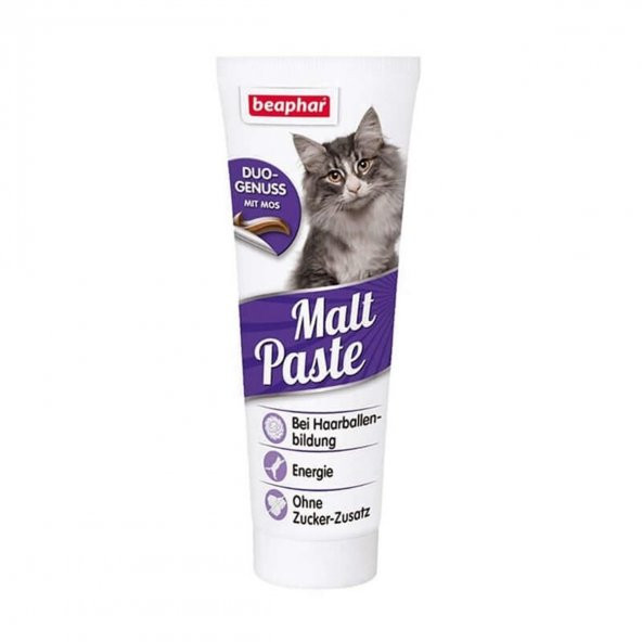 Beaphar Duo Active Malt Tüy Yumağı Engelleyici Kedi Macunu 100gr