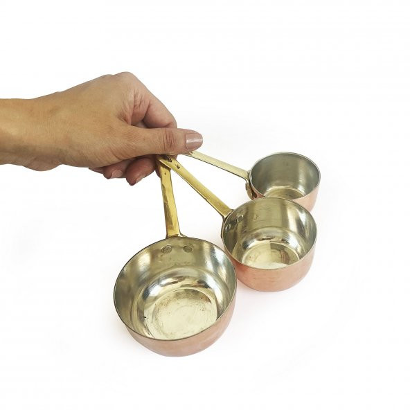 Shark Anatolia Mini Şef Gasarol Bakır Sosluk 3'lü Takım - 2