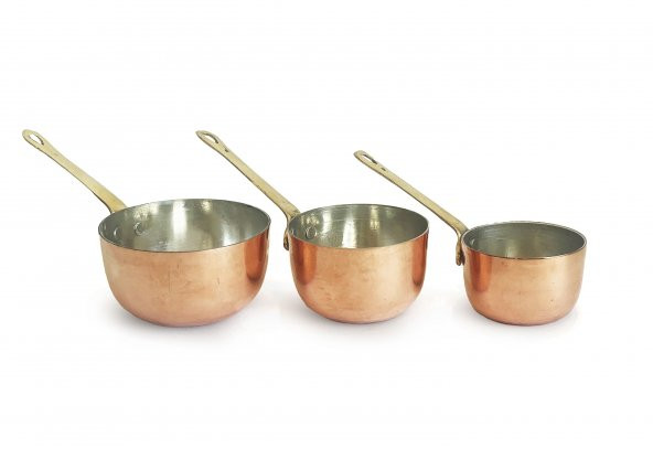 Shark Anatolia Mini Şef Gasarol Bakır Sosluk 3'lü Takım - 4