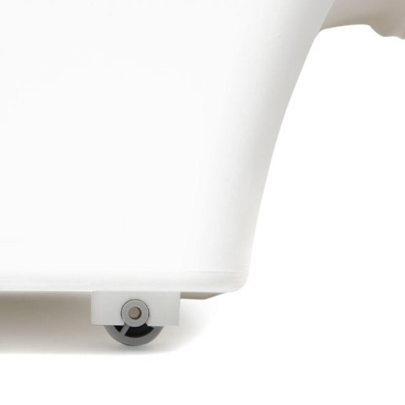 Motek Patateslik Soğanlık Sepeti Oyuncak Kutusu Tekerlekli Organızer Çok Amaçlı Kutu 2X12Lt-Bambu+Krem - 8