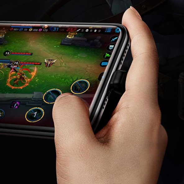 Baseus L47 3in1 2X iPhone Lightning başlık Ve 3.5mm Kulaklık Çıkışlı Şarj Adaptörü - 6