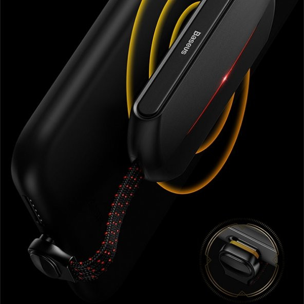 Baseus L47 3in1 2X iPhone Lightning başlık Ve 3.5mm Kulaklık Çıkışlı Şarj Adaptörü - 7