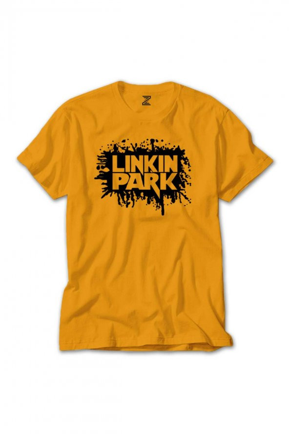 Linkin Park Underground Renkli Tişört Sarı Renkli S Beden