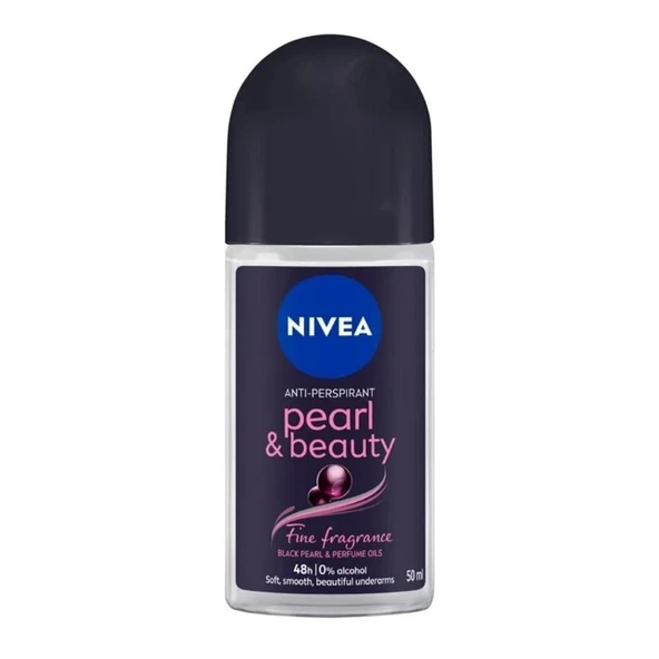 NİVEA ROLLON 50ML BAYAN PEARL&BEAUTY BLACK