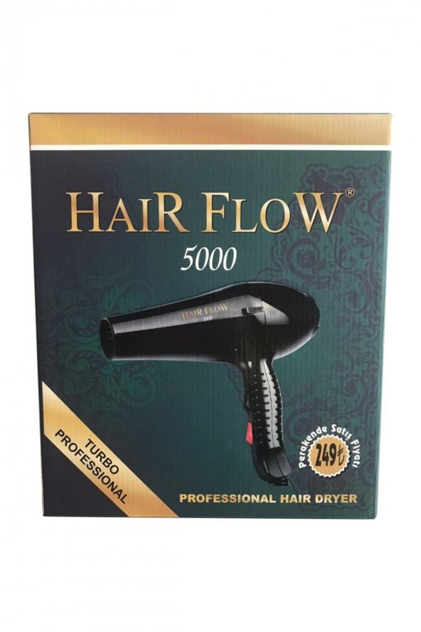 Hair Flow 5000 Profesyonel Saç Kurutma Ve Fön Makinesi - 3