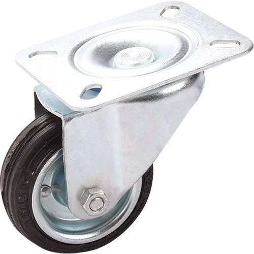 Mertsan Döner Sac Cantlı Kauçuk Burçlu Tekerlek 150x45 mm (150 Kg) ürün görseli