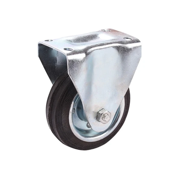 Mertsan Sabit Sac Cantlı Kauçuk Burçlu Tekerlek 150x45 mm (150 Kg) ürün görseli