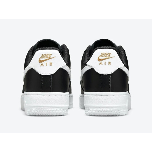 Nike Air Force 1-07 Essential Siyah Gold - 4