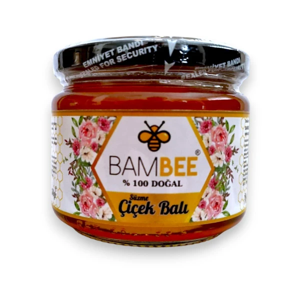 Bambee Süzme Çiçek Balı 450 Gr