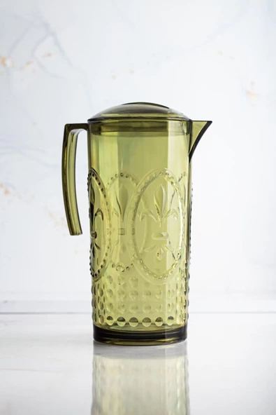 Akrilik Magic 2,3 Lt Koyu Yeşil Sürahi ( Cam Değildir !!! ) - 3