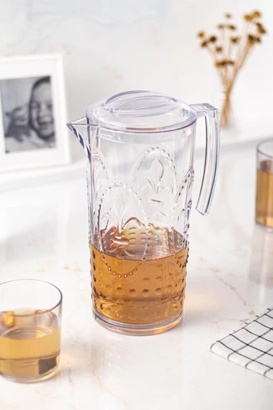 Akrilik Magic 2,3 Lt Şeffaf Sürahi ( Cam Değildir !!! ) - 2