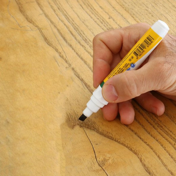 Mobilya Rötuş Kalemi Ahşap Masa Sehpa Dolap Kalemi Rütüş Çizik Giderici Çatlak Kapatıcı Rütuş Açık Meşe - 4