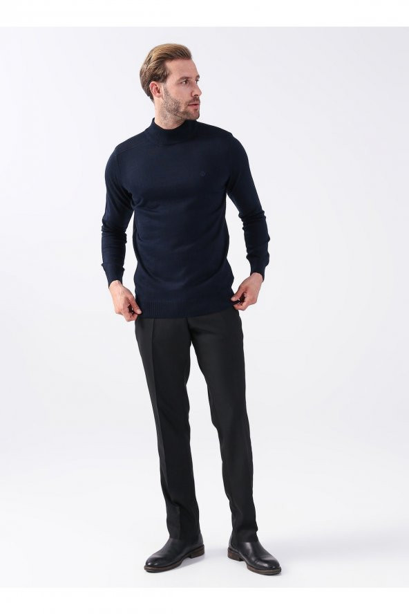 Normal Bel Normal Paça Regular Fit Siyah Erkek Pantolon Pn1014400294 ürün görseli