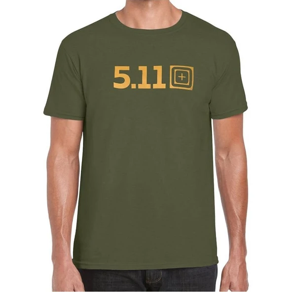 5.11 EMEA POP LEGACY S/S MILITARY YESIL T-SHIRT - 3