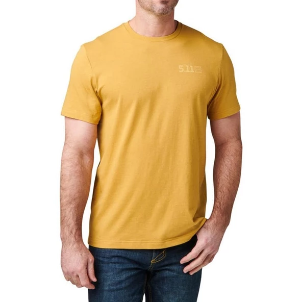 5.11 BREW GROUND SS TEE KISA KOL SARI T-SHIRT - 2