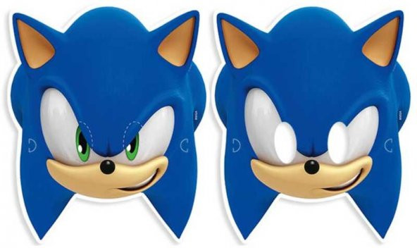 SONIC MASKE 6 ADET