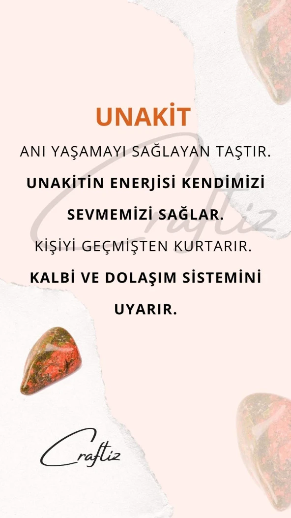 Unakit Doğal Taş Bileklik - 3