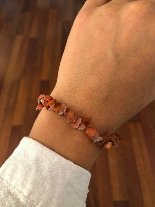 Akik Doğal Taş Bileklik