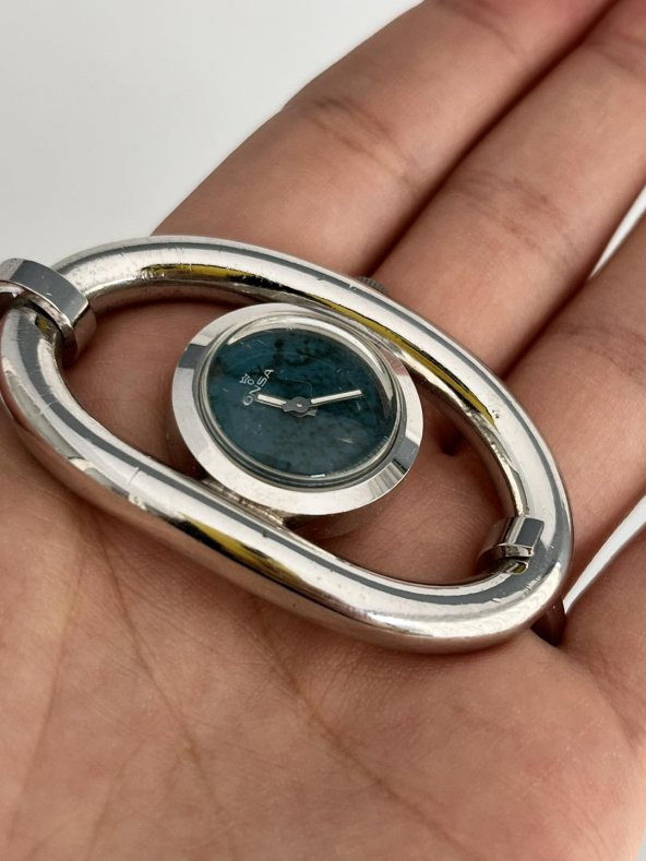 Onsa 34mm Çelik Kordon Vintage Kadın Kol Saati 062 Kusurlu (Kutusuz) - Resim 2