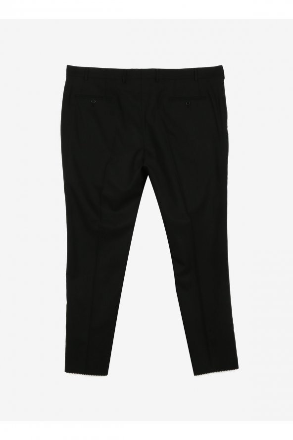 Süvari Normal Bel Normal Paça Regular Fit Siyah Erkek Pantolon PN1014400294 - 2