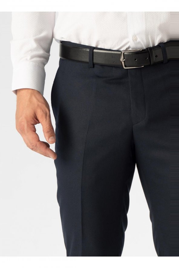 Normal Bel Normal Paça Regular Fit Lacivert Erkek Pantolon Pn1014200144 - 3