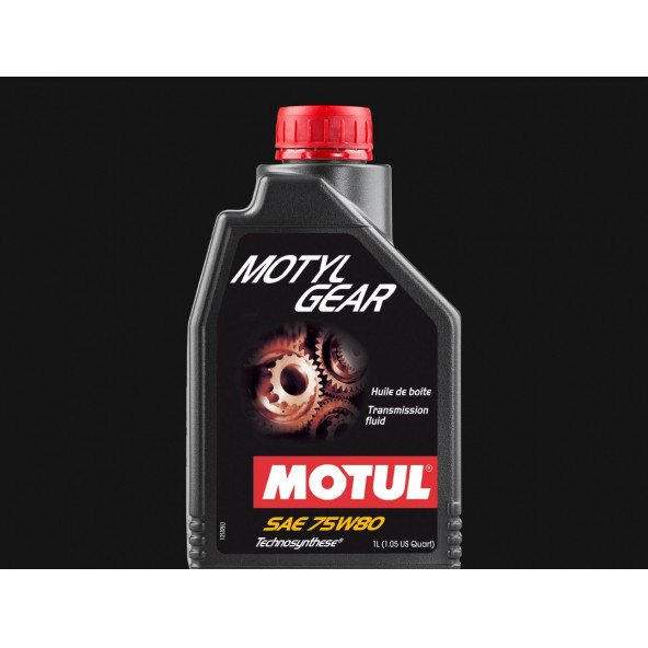 MOTUL MOTYLGEAR 75W-80 1LT YÜKSEK KALİTELİ MANUEL ŞANZIMAN YAĞI (APİ GL-4, APİ GL-5)